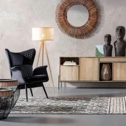 KARE Sessel Tudor Velvet Schwarz Sale
