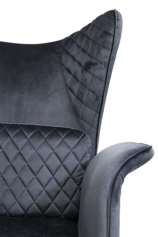 KARE Sessel Tudor Velvet Schwarz Sale