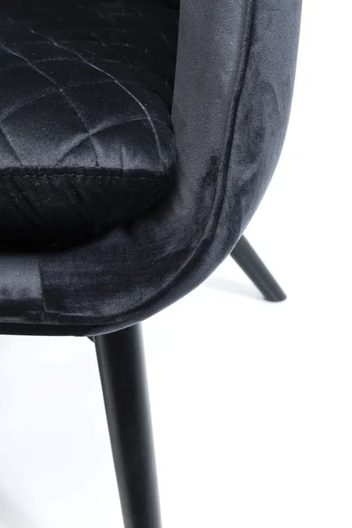 KARE Sessel Tudor Velvet Schwarz Sale