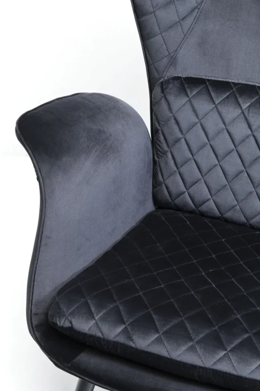 KARE Sessel Tudor Velvet Schwarz Sale