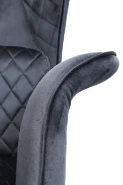 KARE Sessel Tudor Velvet Schwarz Sale