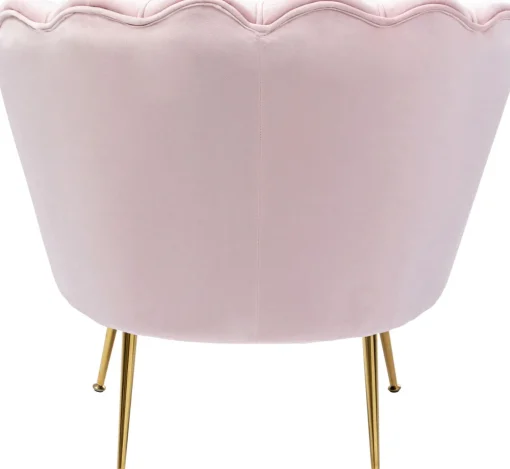 KARE Sessel Water Lily Gold Rosa Hot