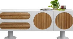KARE Sideboard Atomic Weiß 183x76cm Sale