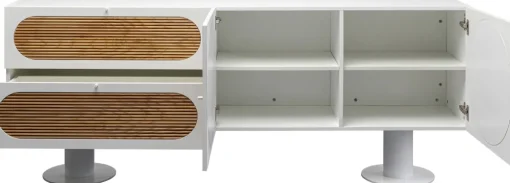 KARE Sideboard Atomic Weiß 183x76cm Sale