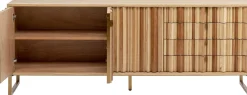 KARE Sideboard Concertina Natur 186x74cm Outlet