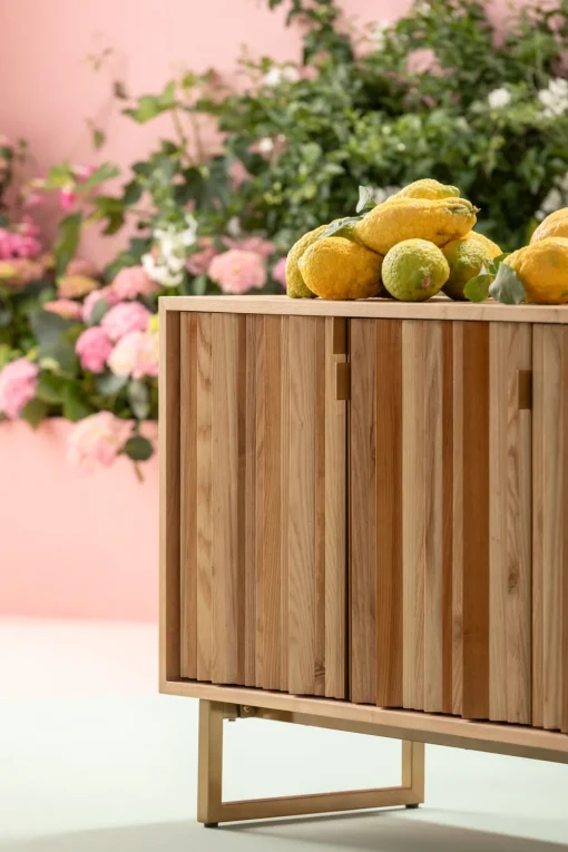 KARE Sideboard Concertina Natur 186x74cm Outlet