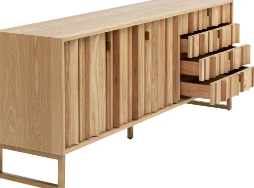 KARE Sideboard Concertina Natur 186x74cm Outlet