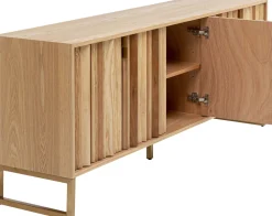 KARE Sideboard Concertina Natur 186x74cm Outlet