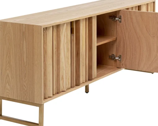 KARE Sideboard Concertina Natur 186x74cm Outlet