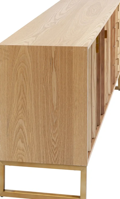 KARE Sideboard Concertina Natur 186x74cm Outlet