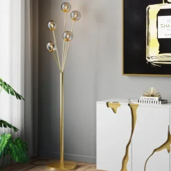 KARE Sideboard Cracked Weiß Gold 165x80cm Hot