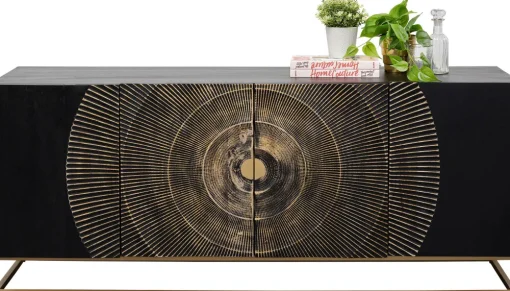 KARE Sideboard Madeira Dunkel 177x75cm Fashion