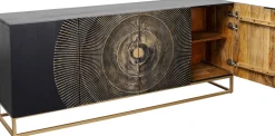 KARE Sideboard Madeira Dunkel 177x75cm Fashion