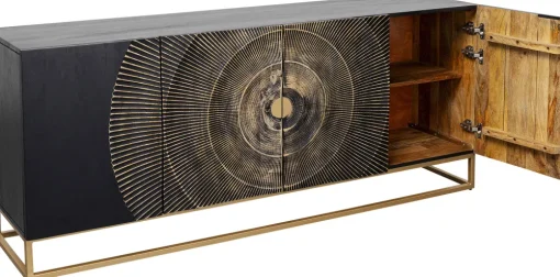 KARE Sideboard Madeira Dunkel 177x75cm Fashion