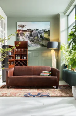 KARE Sofa Cigar Lounge 3-Sitzer Outlet