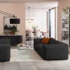 KARE Sofa Cubetto 3-Sitzer Dunkelgrau 220cm Best