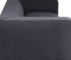 KARE Sofa Cubetto 3-Sitzer Dunkelgrau 220cm Best