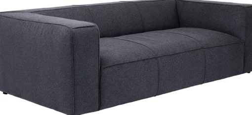 KARE Sofa Cubetto 3-Sitzer Dunkelgrau 220cm Best