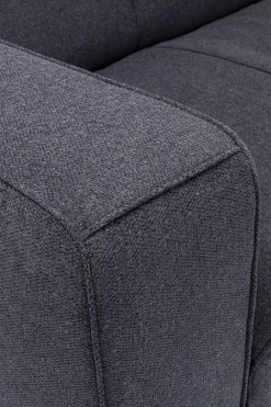 KARE Sofa Cubetto 3-Sitzer Dunkelgrau 220cm Best