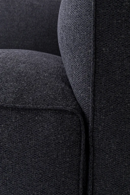 KARE Sofa Cubetto 3-Sitzer Dunkelgrau 220cm Best