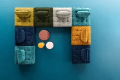 KARE Sofa Element Portofino Orange Clearance