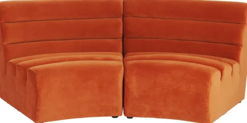 KARE Sofa Element Wave Orange Hot