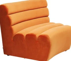KARE Sofa Element Wave Orange Hot