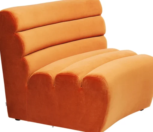 KARE Sofa Element Wave Orange Hot