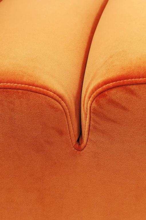 KARE Sofa Element Wave Orange Hot