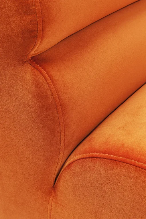 KARE Sofa Element Wave Orange Hot