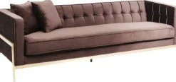 KARE Sofa Loft 3-Sitzer Braun Clearance