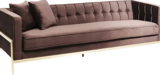 KARE Sofa Loft 3-Sitzer Braun Clearance