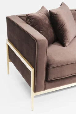 KARE Sofa Loft 3-Sitzer Braun Clearance