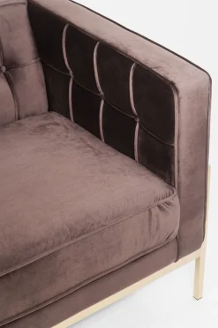 KARE Sofa Loft 3-Sitzer Braun Clearance