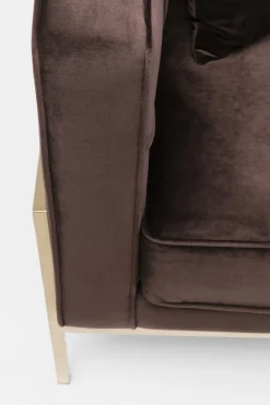 KARE Sofa Loft 3-Sitzer Braun Clearance