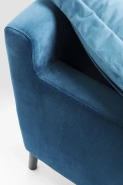 KARE Sofa Lullaby 3-Sitzer Petrol Fashion