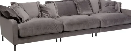 KARE Sofa Lullaby 3-Sitzer Taupe Fashion