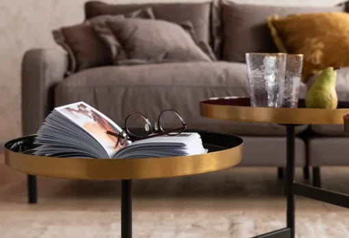 KARE Sofa Lullaby 3-Sitzer Taupe Fashion