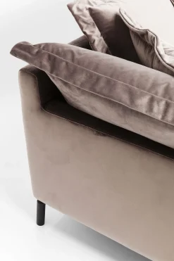 KARE Sofa Lullaby 3-Sitzer Taupe Fashion