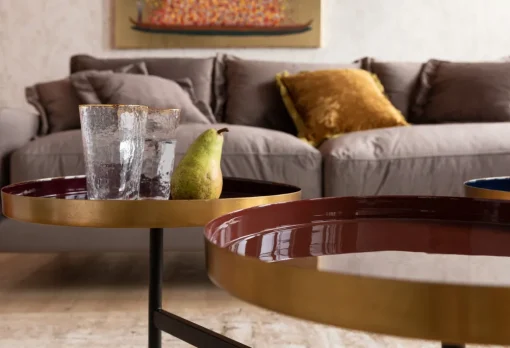 KARE Sofa Lullaby 3-Sitzer Taupe Fashion