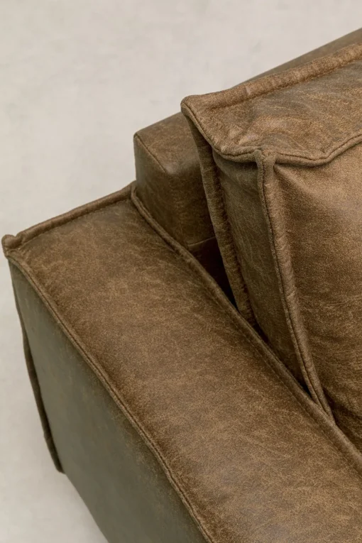 KARE Sofa Neo 2-Sitzer Tobacco Fashion