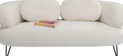 KARE Sofa Peppo 2-Sitzer Weiß 182cm New