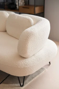 KARE Sofa Peppo 2-Sitzer Weiß 182cm New