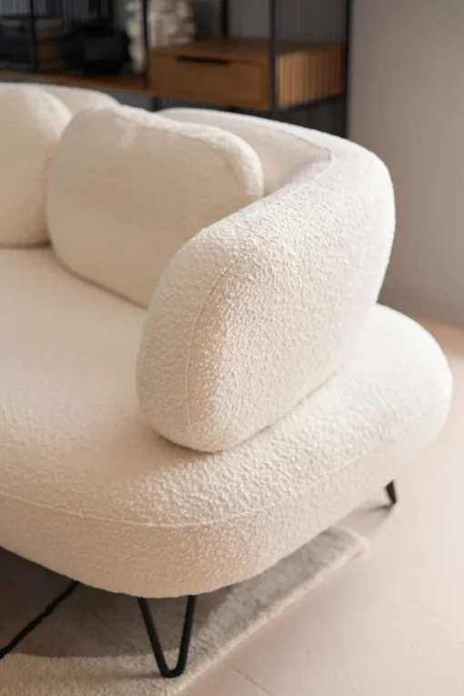 KARE Sofa Peppo 2-Sitzer Weiß 182cm New