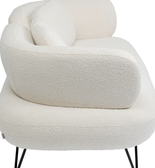 KARE Sofa Peppo 2-Sitzer Weiß 182cm New