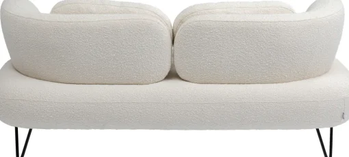 KARE Sofa Peppo 2-Sitzer Weiß 182cm New