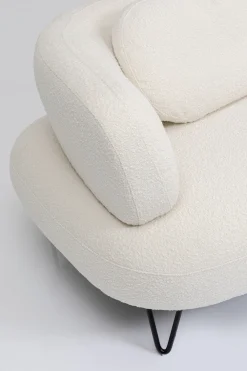 KARE Sofa Peppo 2-Sitzer Weiß 182cm New
