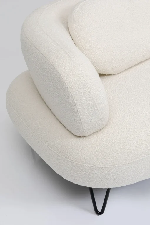 KARE Sofa Peppo 2-Sitzer Weiß 182cm New
