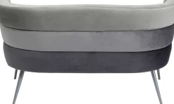 KARE Sofa Sandwich 2-Sitzer Grau Best