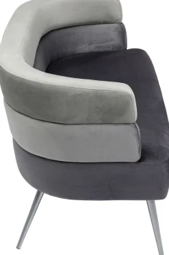 KARE Sofa Sandwich 2-Sitzer Grau Best